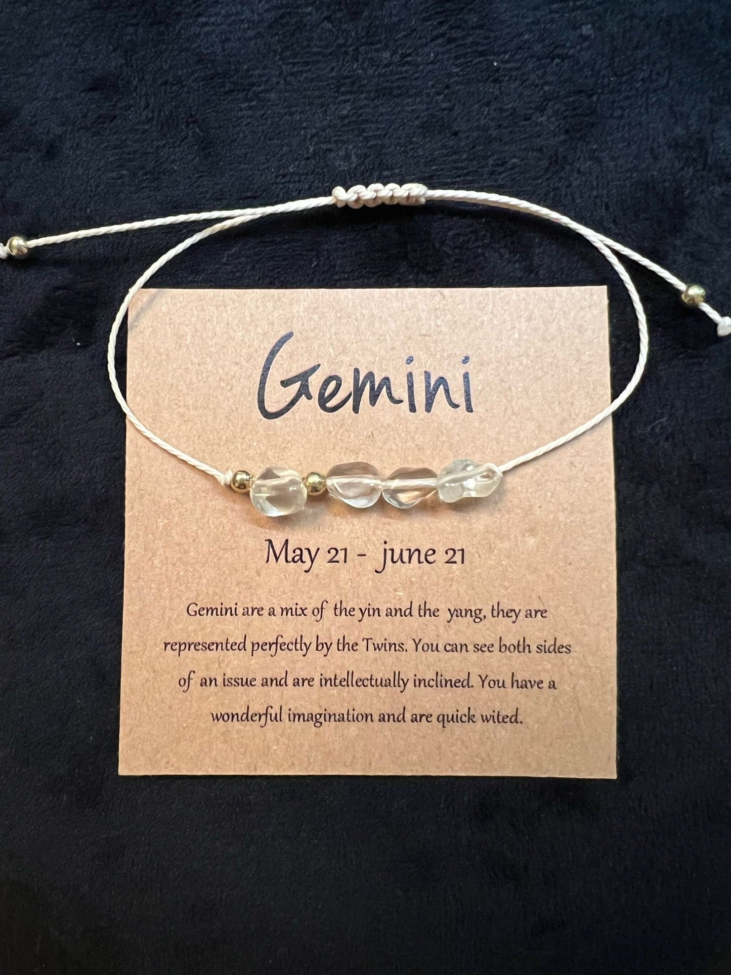 Zodiac Bracelet - Gemini