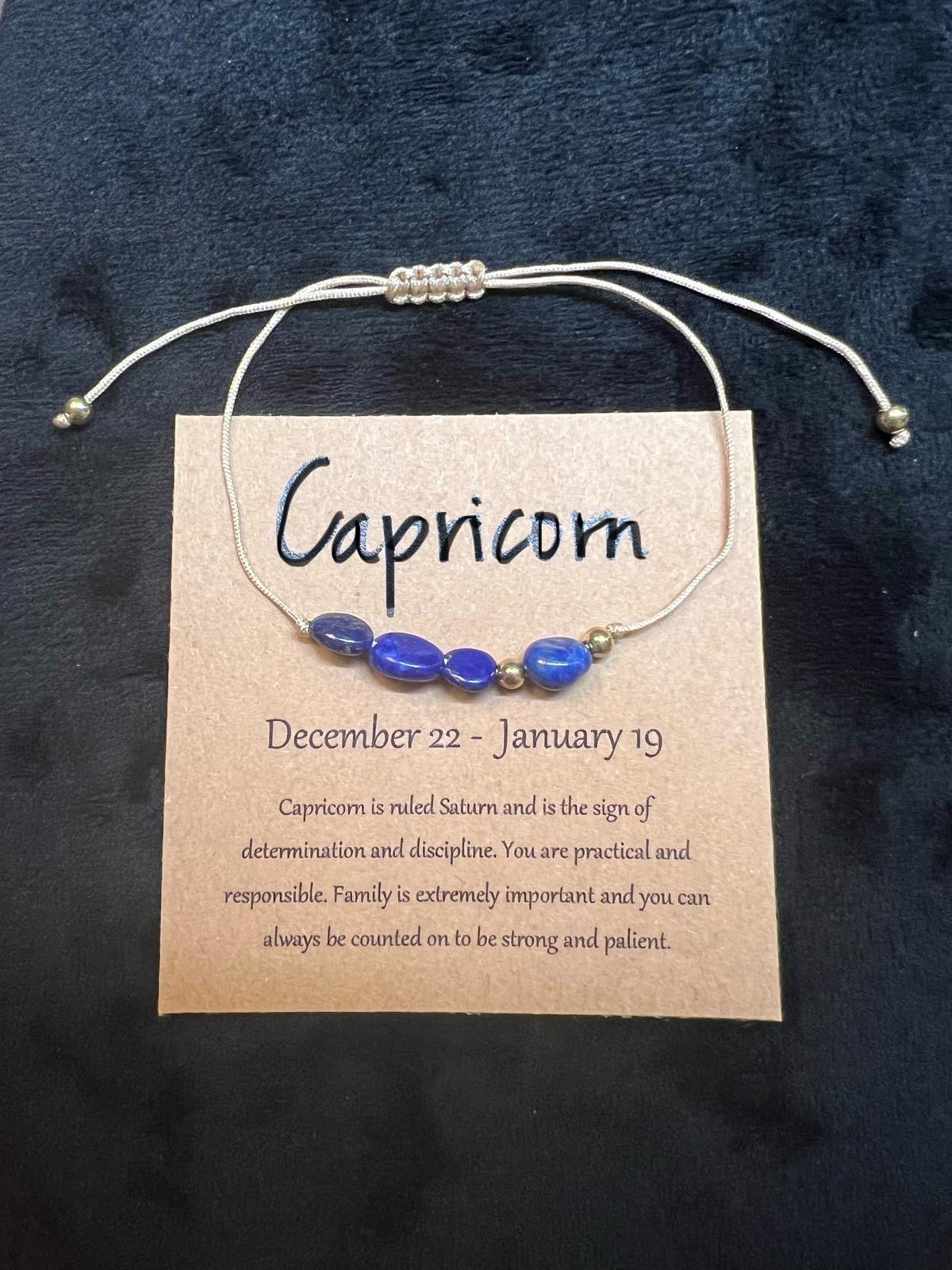 Zodiac Bracelet - Capricorn